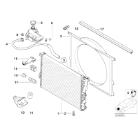 Osłona wentylatora - 17101715321
