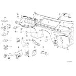 41141904837 Uchwyt sterownika BMW E30 316i 318i 318is 320i 323i 325i 325e 325ix M3 - 41141904837 - Części oryginalne BMW Łódź | Sklep internetowy BMW