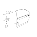51231906286 Amortyzator pokrywy silnika maski BMW E30 316i 318i 320i 323i 324d 325i 325ix 325e M3 - 51231906286 - Części oryginalne BMW Łódź | Sklep internetowy BMW
