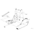 Osłona okucia siedzenia dolna zewnętrzna lewa BMW E23 E28 - 52101912403