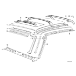 Podszybie Konstrukcja ramowa BMW E30 316 318 320 323 325 - 41321913778
