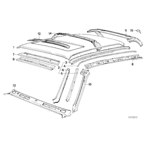 Podszybie Konstrukcja ramowa BMW E30 316 318 320 323 325 - 41321913778