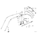 Uszczelka prawa BMW F30 316 316i 318i 320i 323i 325e 325i M3 - 51721922472