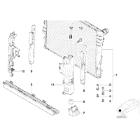 17117530252 Element nośny - 17117530252 - Części oryginalne BMW Łódź | Sklep internetowy BMW