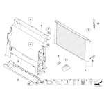 Łożysko gumowe BMW E60 E61 E63 E64 520d 523i 525i 530d 530i 535d 545i 550i M5 - 17117542516