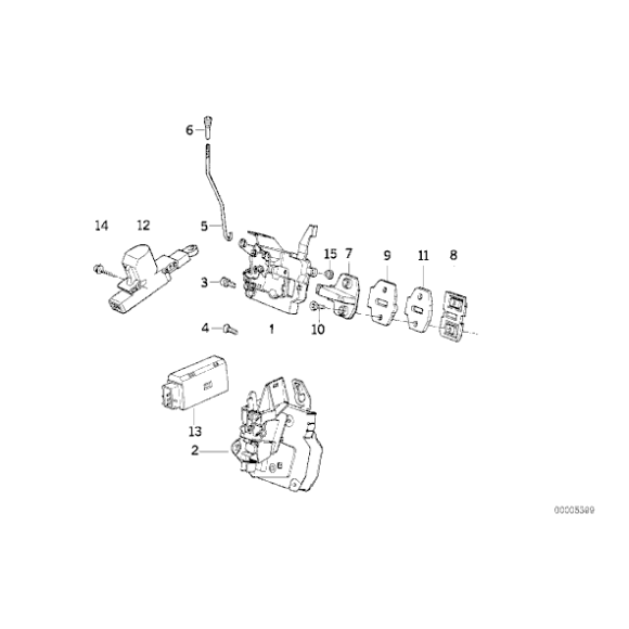 Podkładka BMW E30 E32 E34 316 318 320 325 M3 730 735 750 520 525 530 535 - 51211969766