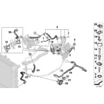 Zatrzask BMW E70 F01 F10 F15 F16 F25 F30 F36 F90 G01 G11 G15 G30 G31 - 17127799184
