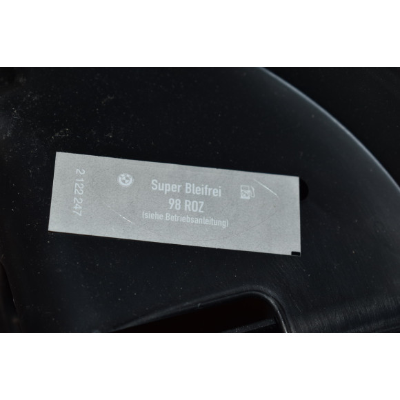 Naklejka informacyjna "Benzyna Bezołow. Super" BMW E36 M3 - 71212122247