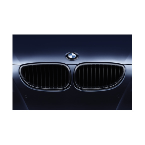 Atrapa nerka czarna lewa BMW E60 E61 520 525 530 535 540 M5 - 51712155447