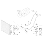 Chłodnica oleju BMW E46 318 316 320 323 325 328 330 E83 X3 2,0d 2,5i 3,0i Z4 - 17227505826
