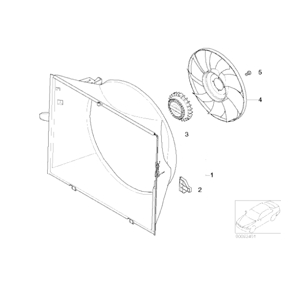 Sprzęgło wentylatora - 17417505109