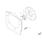 17417789256 Sprzęgło wentylatora VISCO BMW E46 X5 E65 330d 330xd 730d - 17417789256 - Części oryginalne BMW Łódź | Sklep internetowy BMW