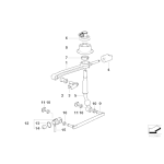 25112228710 Ramię drążka skrzyni biegów BMW E46 M3 - 25112228710 - Części oryginalne BMW Łódź | Sklep internetowy BMW