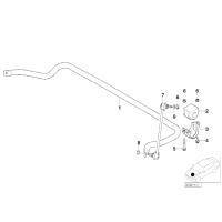 31352229447 Dla samochodów z  M Podwozie sportowe II, Podkładka - 31352229447 - Części oryginalne BMW Łódź | Sklep internetowy BMW
