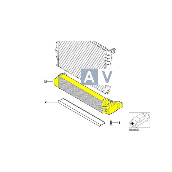 Chłodnica powietrza doładowującego - 17512246795