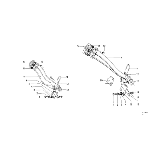 Uszczelka rury wydechowej BMW E28 E30 E3 E9 E21 E23 318 320 323 518 520 525 528 - 18111728363