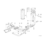 Uszczelka podstawy filtra oleju BMW E28 E30 E34 524d 524td 324d 324td - 11422243865