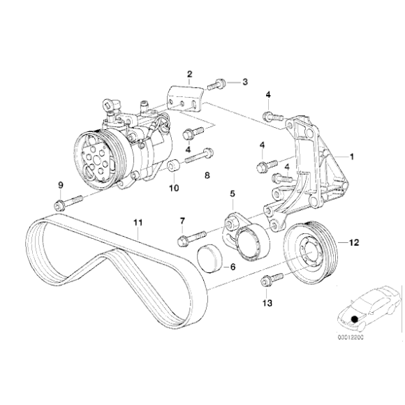 Rolka napinająca - 64552245584