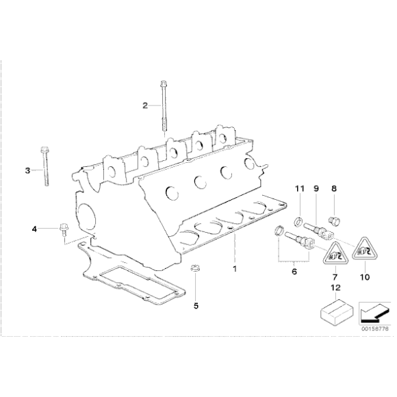 11122246092 Uszczelka głowicy BMW E36 318tds M41 - 11122246092 - Części oryginalne BMW Łódź | Sklep internetowy BMW
