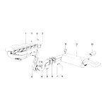 Pierścień gumowy uchwyt tłumika BMW E12 E21 E24 E3 - 18211245113