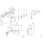 Lampka żarówka kluczyka BMW E36 E34 M5 M3 - 51212252682