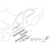 51472268574 Seria indyw. 95 GT International, Osłona przednia - 51472268574 - Części oryginalne BMW Łódź | Sklep internetowy BMW