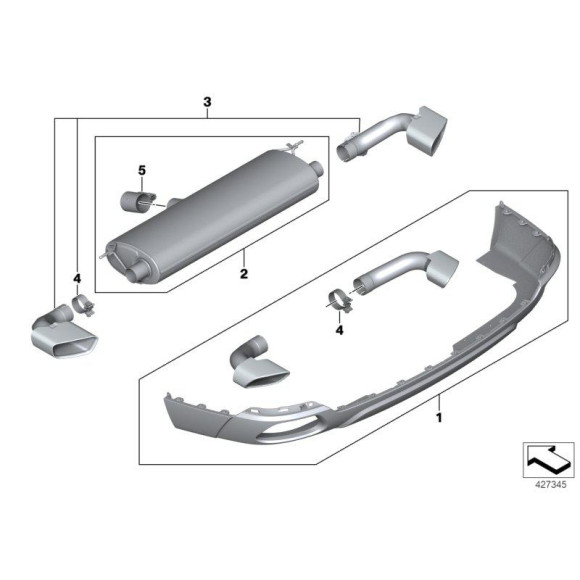 18307791587 Oryginał BMW - 18307791587 - Części oryginalne BMW Łódź | Sklep internetowy BMW