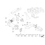 11717787870 Termostat AGR EGR BMW E87 E81 E90 E46 E60 E65 X3 X5 1,8d 2,0d 3,0d 3,5d - 11717787870 - Części oryginalne BMW Łódź | Sklep internetowy BMW