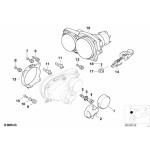 Siłownik regulacji zasięgu świateł BMW R21 R21A R1150GS - 63122350614