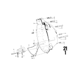 Trzpień kulisty BMW E12 E21 E23 E24 E28 E3 E30 E32 E34 E9 Z1 - 21511202659