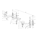 Tulejka dystansowa zawieszenia tył BMW E12 E21 E23 E24 E3 E9 E10 NK - 31352654108