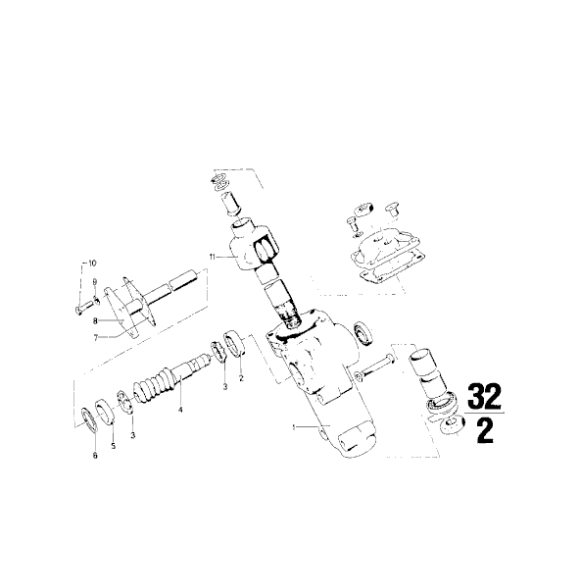 Pierścień BMW 114 NK 1600 1602 1802 2002 2000 1500 1800 - 32112670132