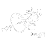 Śruba zamykająca skrzyni biegów BMW E28 E30 E31 E32 E34 E36 E38 E39 E46 E87 Z4 - 23117527440