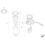 Filtr paliwa MINI R55 R56 R57 R58 R59 N14 N18 - 11252754870