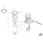 Filtr paliwa MINI R55 R56 R57 R58 R59 N14 N18 - 11252754870