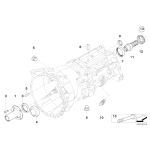 23117531356 Śruba z pierścieniem uszczelniającym BMW E46 E53 X5 E60 E61 E63 E81 E83 X3 E81 X1 E90 E91 E92 F10 F11 F12 - 23117531356 - Części oryginalne BMW Łódź | Sklep internetowy BMW