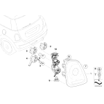 Gniazdo żarówki tył MINI R56 R56N R57 R57N - 63212756179