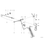 Tuleja plastikowa BMW E12 E23 E24 E28 K41 K43 K14 - 23417650149