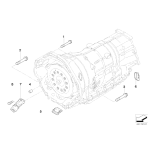 Zaślepka mocowania skrzyni biegów BMW E31 E38 E39 E52 E53 E70 F01 F04 F07 F10 F15 F85 F90 G05 G11 G12 G15 G30 - 24001422960