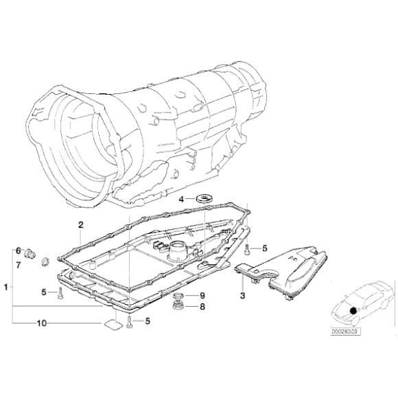 Uszczelka 24111421140 24111421140 Części oryginalne BMW Łódź | Sklep internetowy BMW