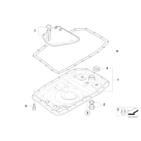 Filtr oleju - 24117543550