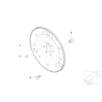 Śruba BMW E60 E63 E70 E81 E90 E83 E84 F01 F10 F15 F20 F25 F30 G01 G05 G11 G20 G30 - 24407561393