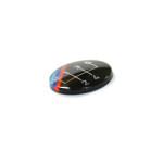 Emblemat naklejany gałki zm. biegów "M" BMW E21 E23 E24 E28 E30 E32  730 735 316 318 320 323 325 M3 - 25111220954