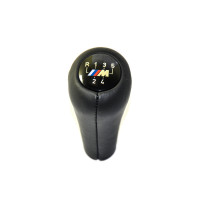 Gałka biegów M skóra 5 biegów BMW E36 E46 E39 E38 E60 X5 X3 - 25117503231