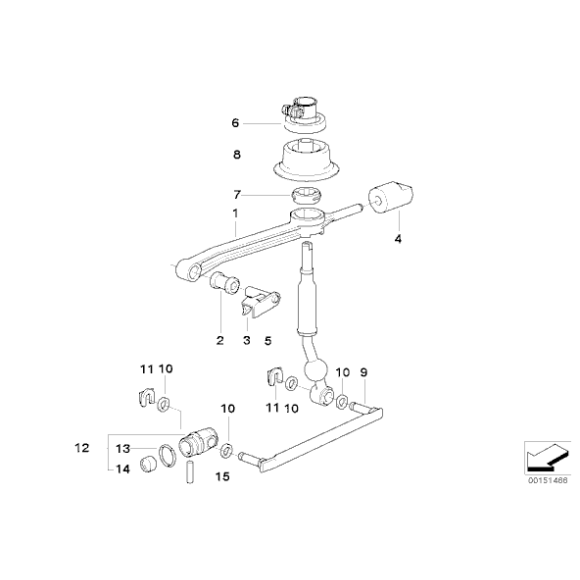 Osłona gumowa wybieraka zmiany biegów BMW E36 Z3 316 318 320 323 325 328 M3 - 25111221700