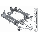 Śruba wahacza BMW X3 X4 E83 F25 F26 20dX 20iX 18d 18i 28iX 30dX 35iX 35dX - 31103413500