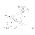 Tuleja wybieraka BMW E31 E32 E34 E36 E38 E39 E46 E60 E63 E81 E87 E90 E91 F10 F11 F13 F20 F30 - 25117507695