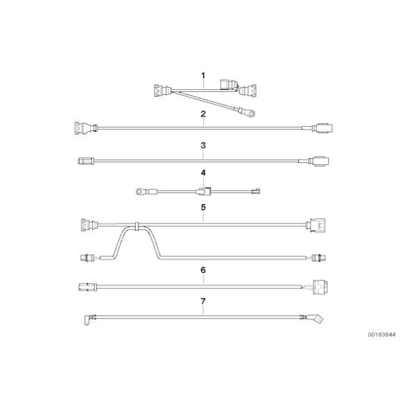 Przewód starter-Valvetronic - 12513419515 - 12513419515 - Części oryginalne BMW Łódź | Sklep internetowy BMW