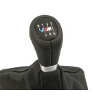 Gałka zmiany biegów skóra M-technic BMW E91 E92 E93 - 25118037308