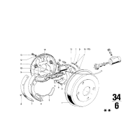 200 mm, Bęben hamulcowy - 34213460010